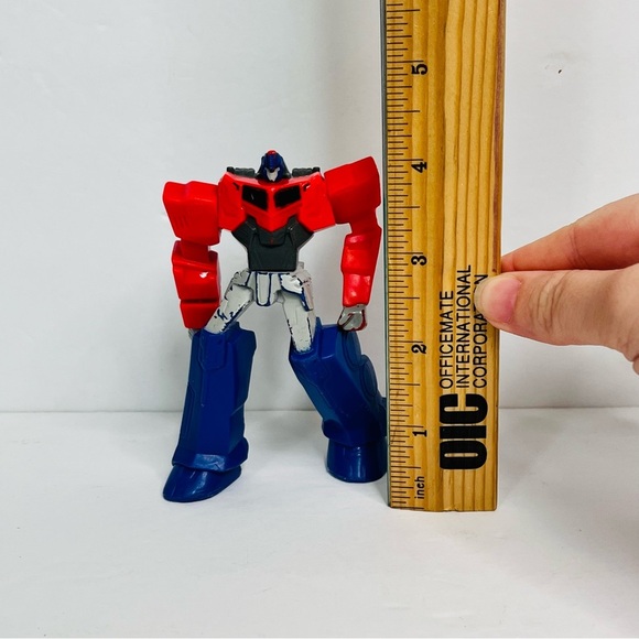 mcdonalds transformers optimus prime action figure  2015 hasbro happy meal toy - Picture 5 of 5